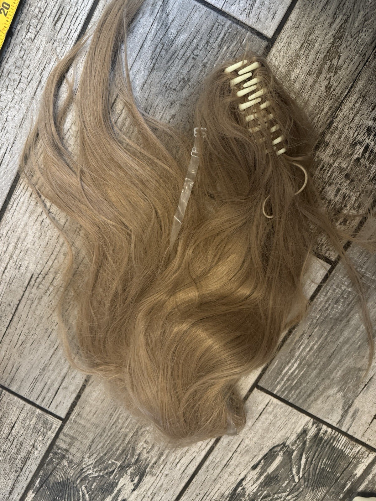 Hair extensions For Costume Golden Not In Very Good Condition