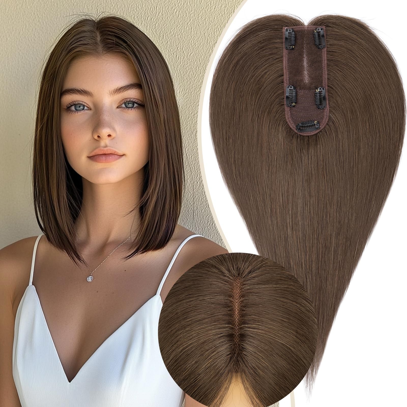Rich Choices Hair Toppers For Women Real Human Hair 100 Human Remy Toppers For