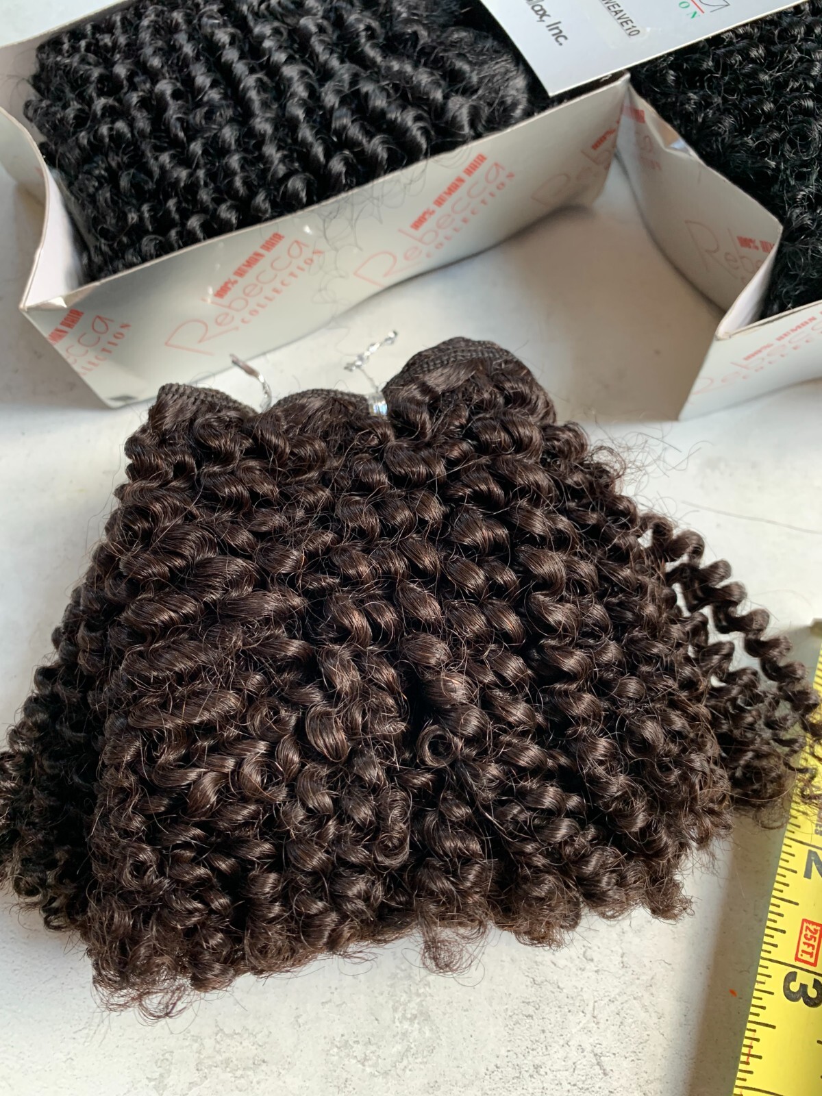 100% Human Hair for Weaving, Afro Curl 10″ Feels Soft & Looks Natural, #1 #1B