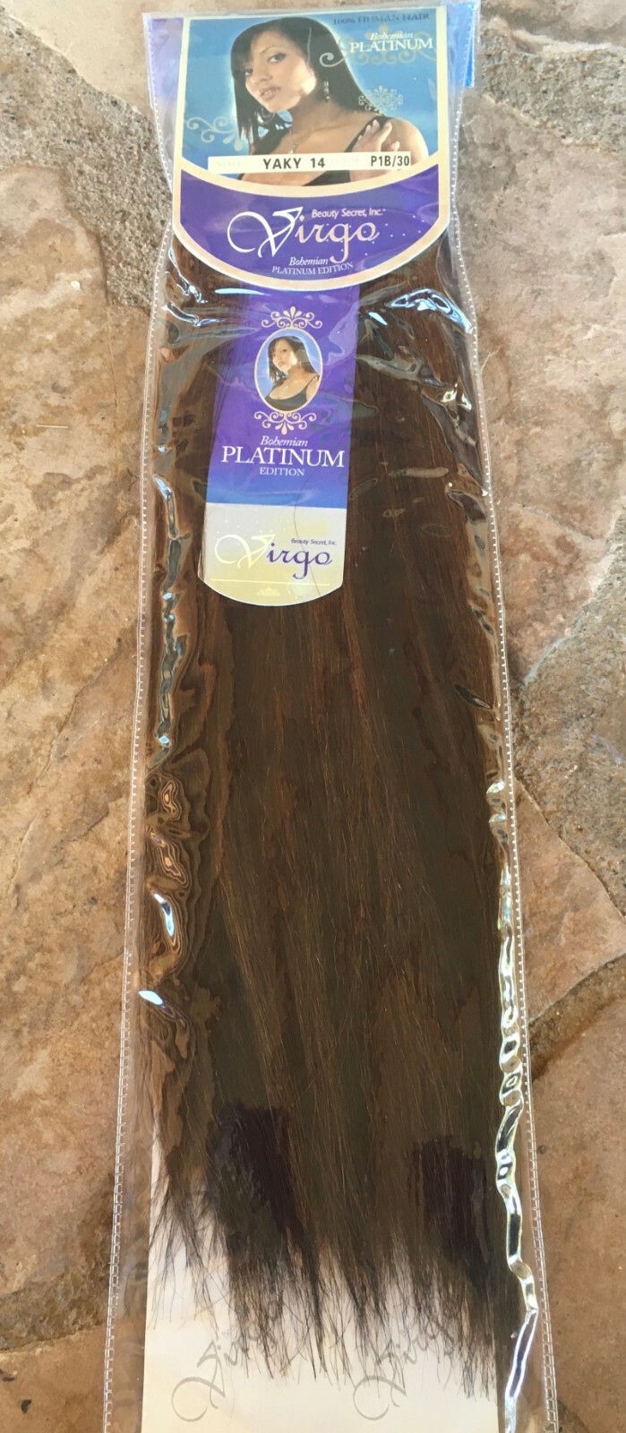 Bohemian Platinum Edition Virgo Best 100% Human Straight Hair Extension Yaki 14