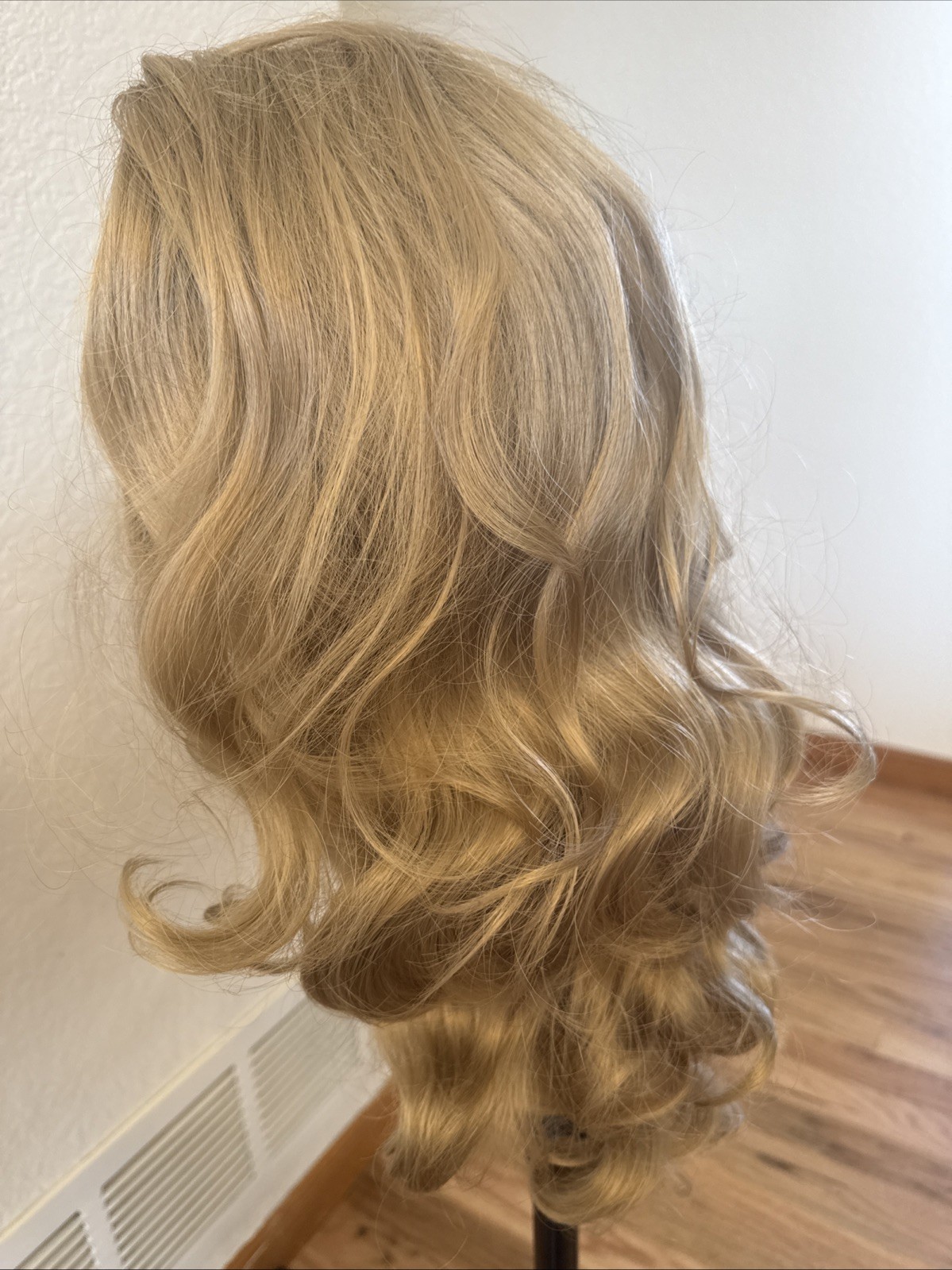 The Hair Shop Mono Synthetic Blonde Lace Front Wig Standard 11 Cassie