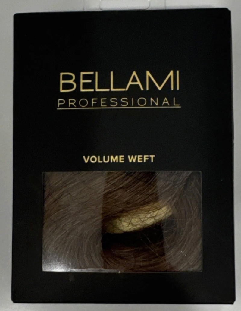 BELLAMI PROFESSIONAL VOLUME WEFT off Black/mocha. cream #1/#2/#6 Rooted 20” 145g