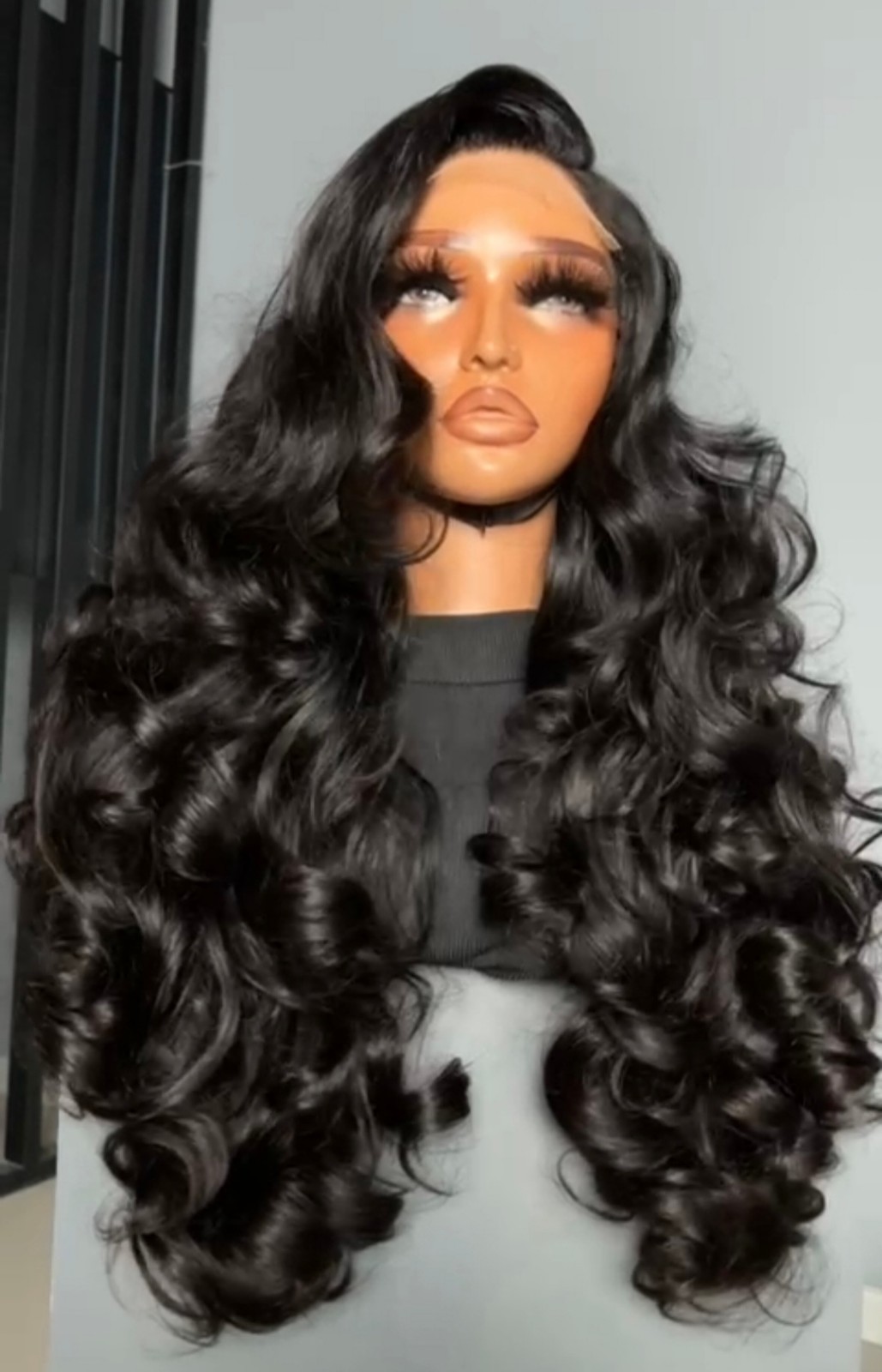 100% Vietnamese Human Hair, SDD, 5×5 HD Lace Closure, Bouncy Wig. 250% density