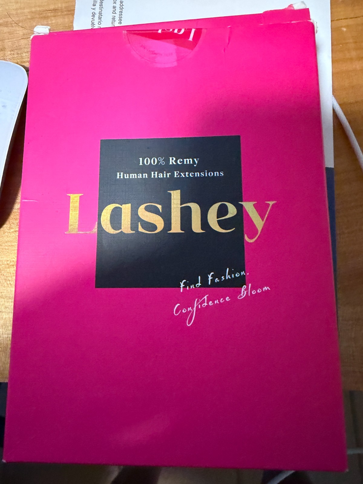 Lashey 16″ Seamless Clip-in Human Hair Extensions Yaki Straight Black Open BX