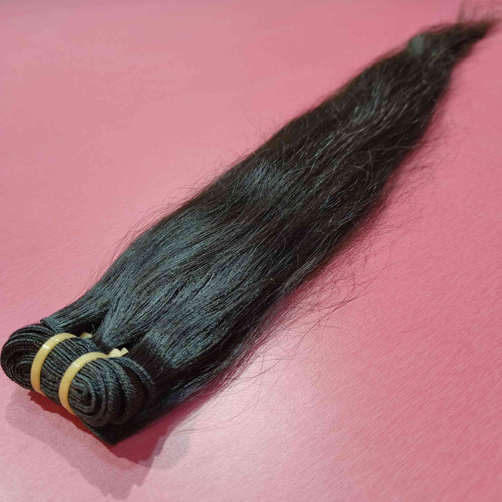 Single Donor Natural Color Cuticle Aligned Straight Human Hair Bundle Extensions