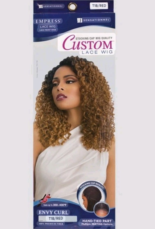 Sensationnel Empress Custom Lace Wig Envy Curl #1 – Black