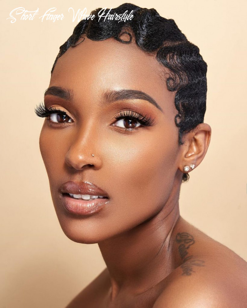Natural Finger Wave Lace Front Human Hair Wigs for Women Daily Party L Part Lace