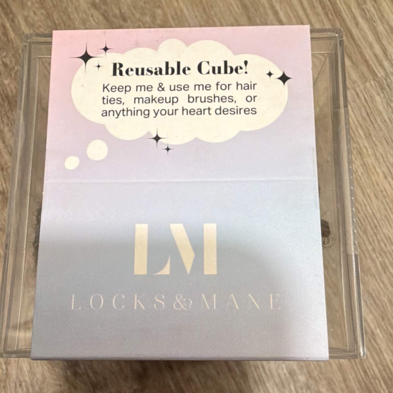 Locks & Mane 18″ Curly Human Hair Pony Extension Milk Chocolate 110g