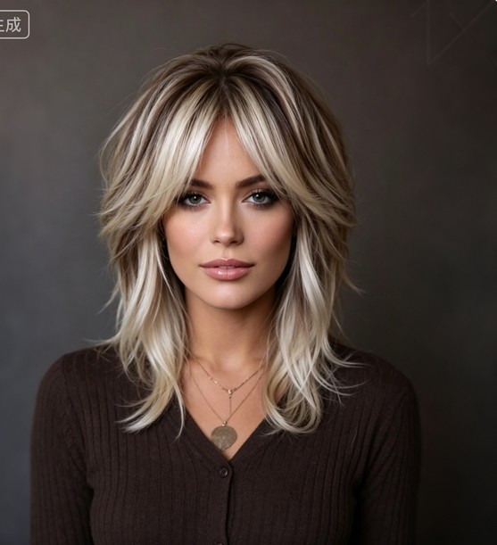 Ombre Blonde Highlight Wavy 100% Human Hair Wigs 13×4 Lace Front Wig Small Cap