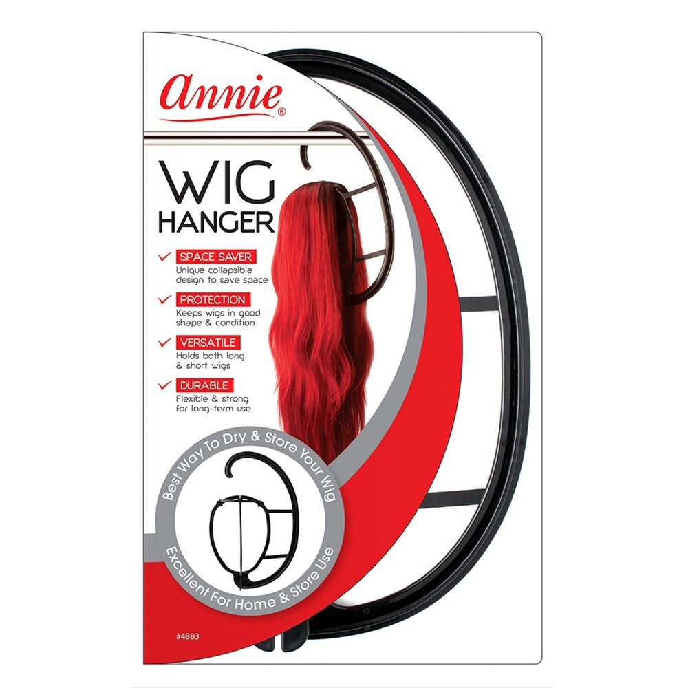 Annie Wig Hanger Black