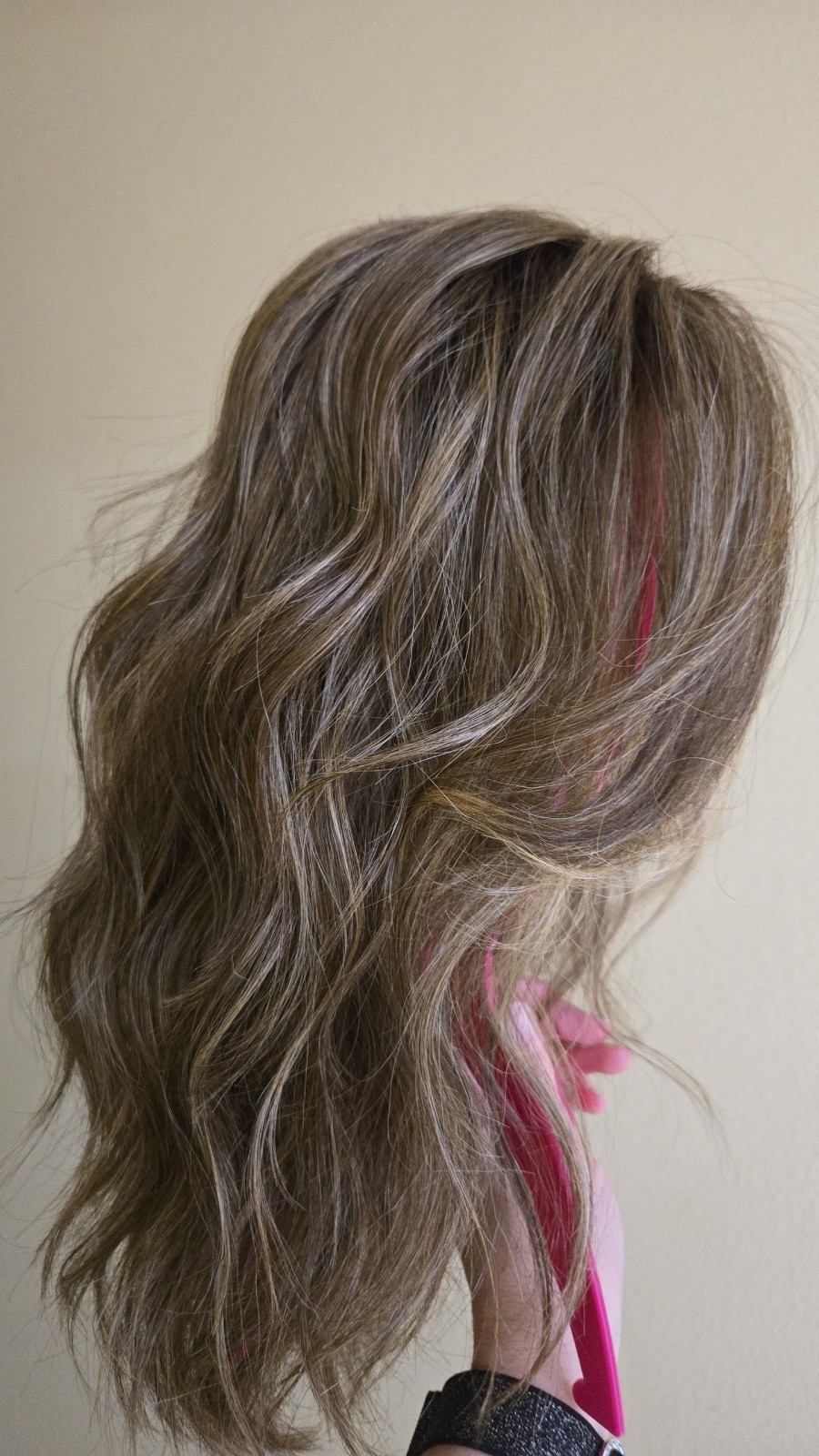JBEXT Jessica Hazelnut Curly Side Part Snowflake Lace Glueless Wig 16 inches