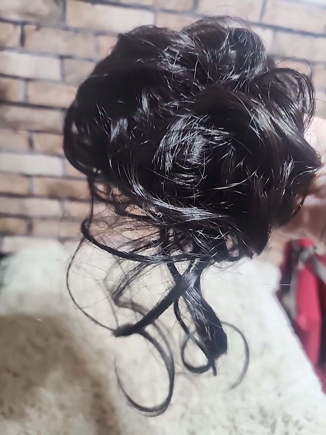 THICK Messy Bun Hair Piece Scrunchie Updo Wrap Hair Extension 5693