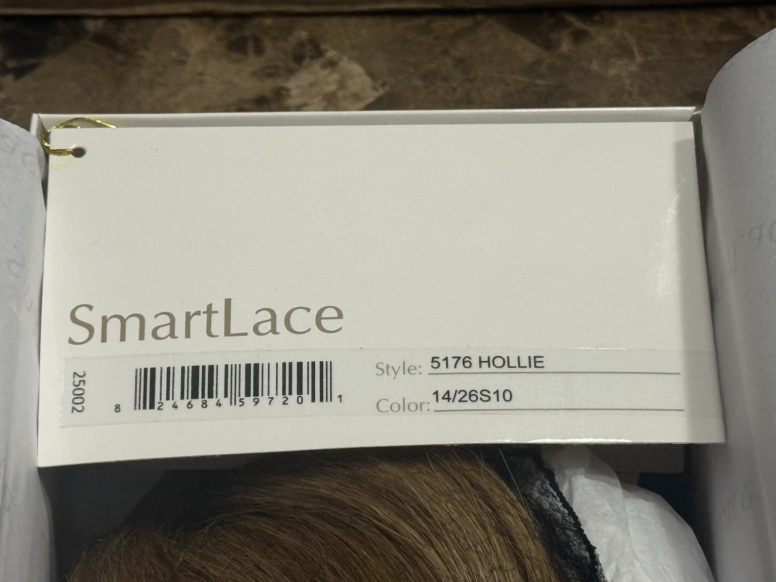 SmartLace Jon Renau 5176 Hollie Synthetic Lace Front Short Cut Wig, 14/26S10