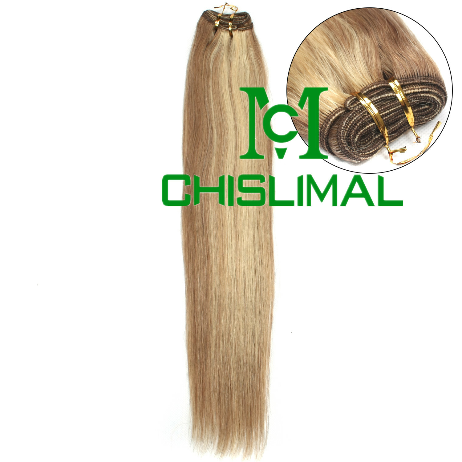 10″- 28″ Remy Human Hair Weft Straight Human Hair Extensions 100g/pc More Colors