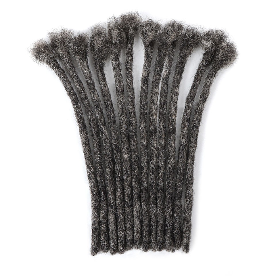 8″ Dreadlocks 100% Human Hair Extension Handmade Jamaican Braided Dread-Sale
