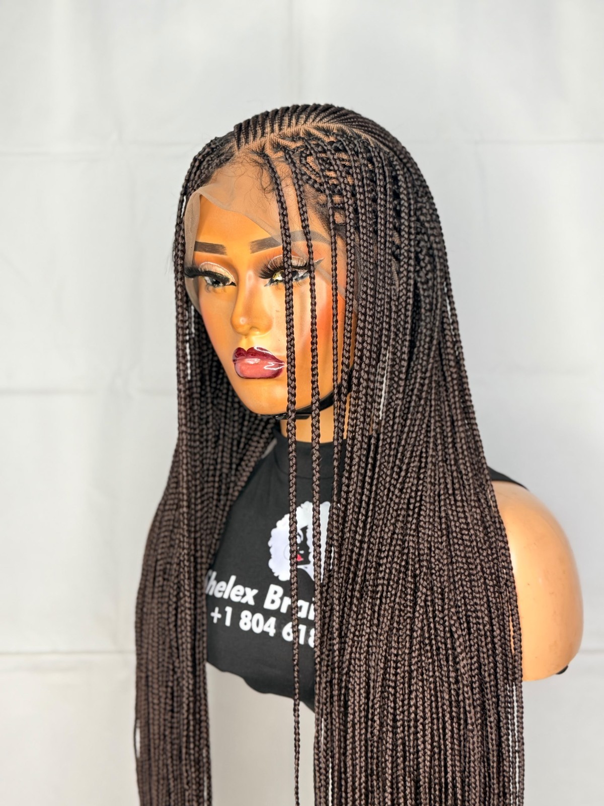Flip Unit In Color 33 With Baby Hair And Adjustable Bands