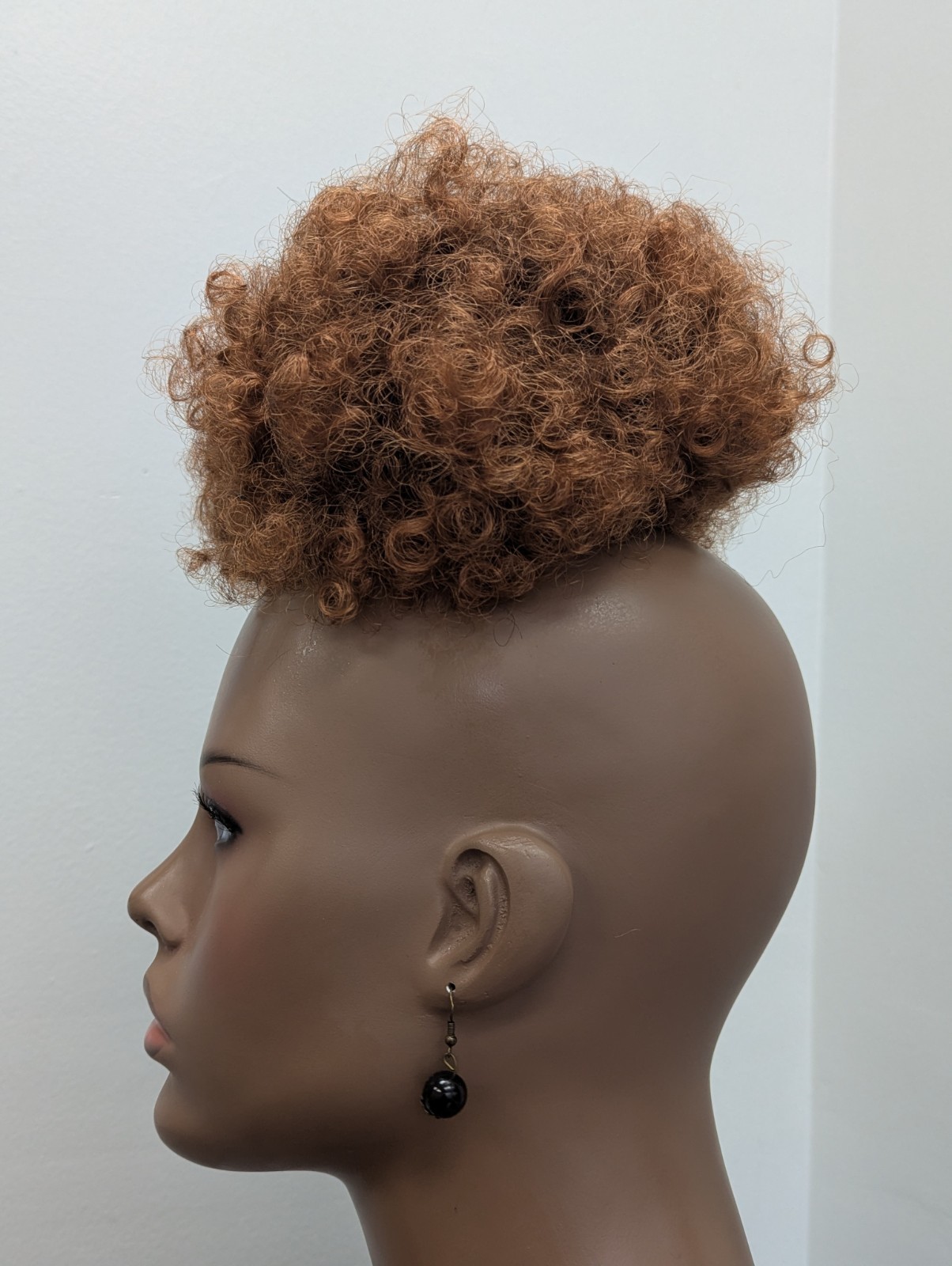 Synthetic 2 Pack Afro Puff Balls Color 1B/30 Off Black/Auburn Highlights