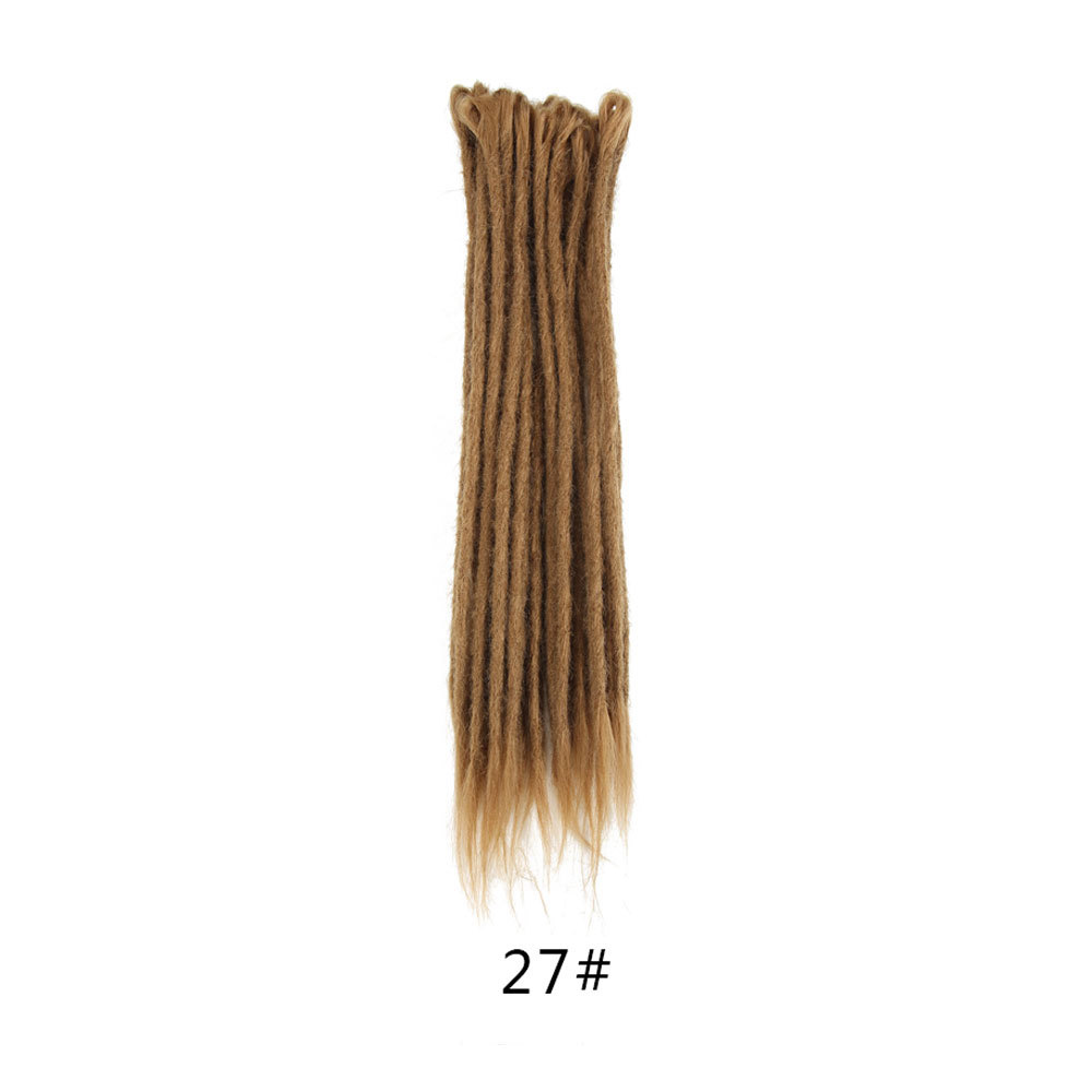 20in Ombre Dreadlocks Extensions Crochet Braiding Hair Dreads Locs Synthetic New