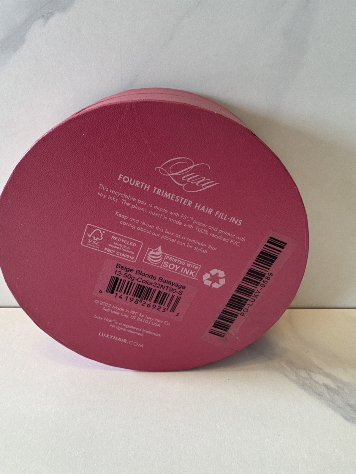 Luxy 12″ Beige Blonde Balayage Fourth Trimester Hair Fill-Ins (50g) 22NT90-S New