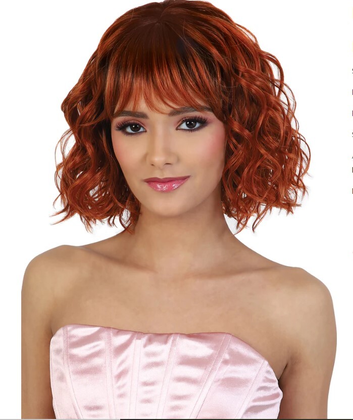 BEVERLY – SYNTHETIC FULL WIG BY BESHE ULTIMATE INSIDER COLLECTION WAVY BOB