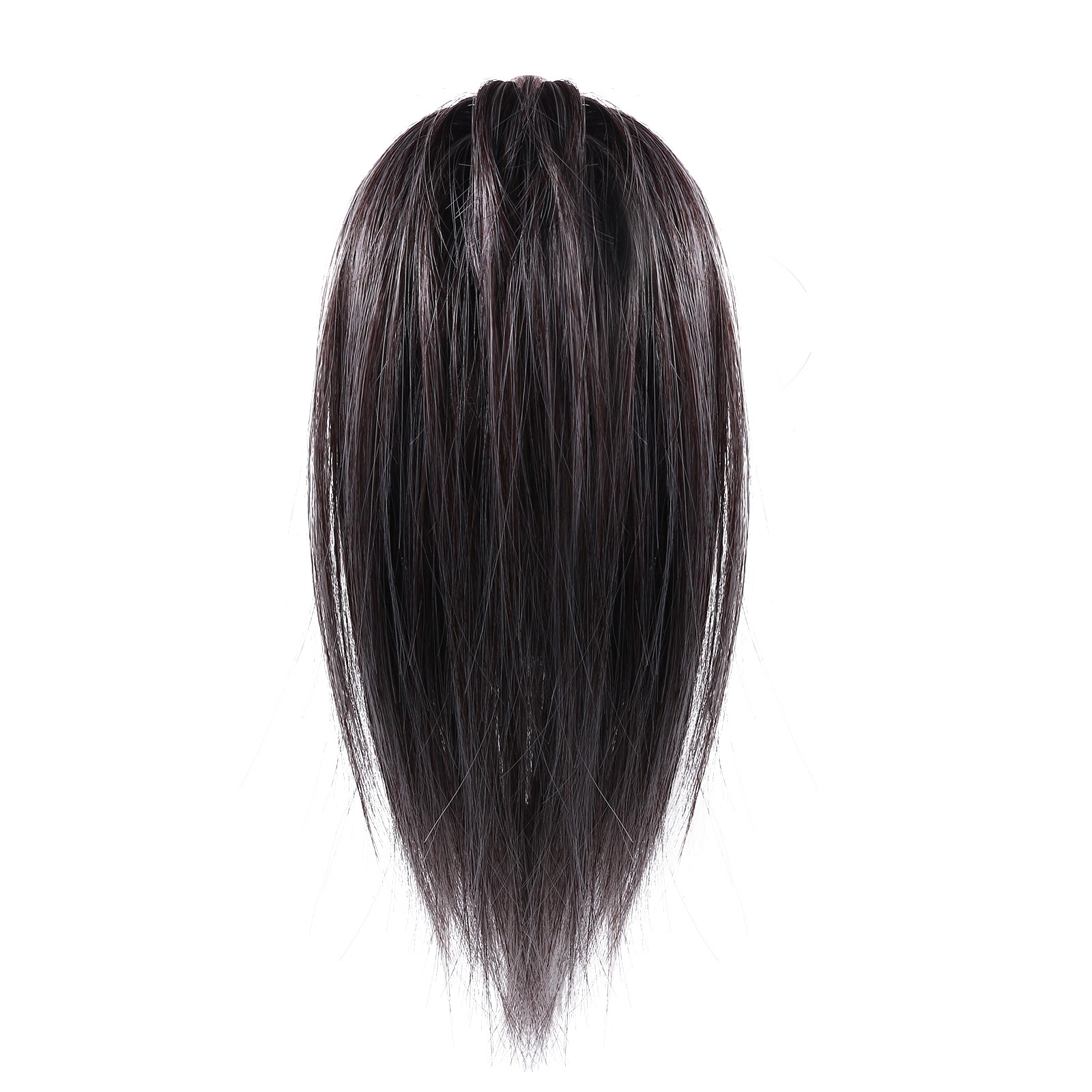 Women’s Girls Ponytail Wig Clip High Bun Wig 5 Min Quick Hairstyle Bun Hairpiece