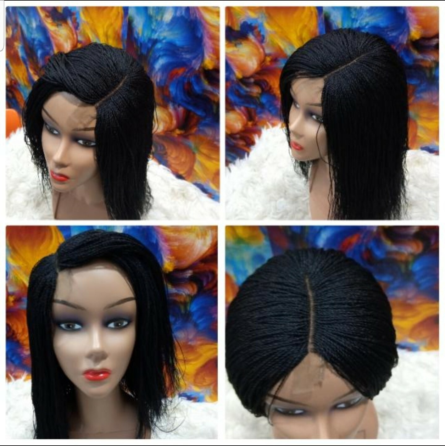 Handmade Custom Lemonade Braids Cornrows,PRE-ORDER ONLY.2-3WEEKS. Location USA