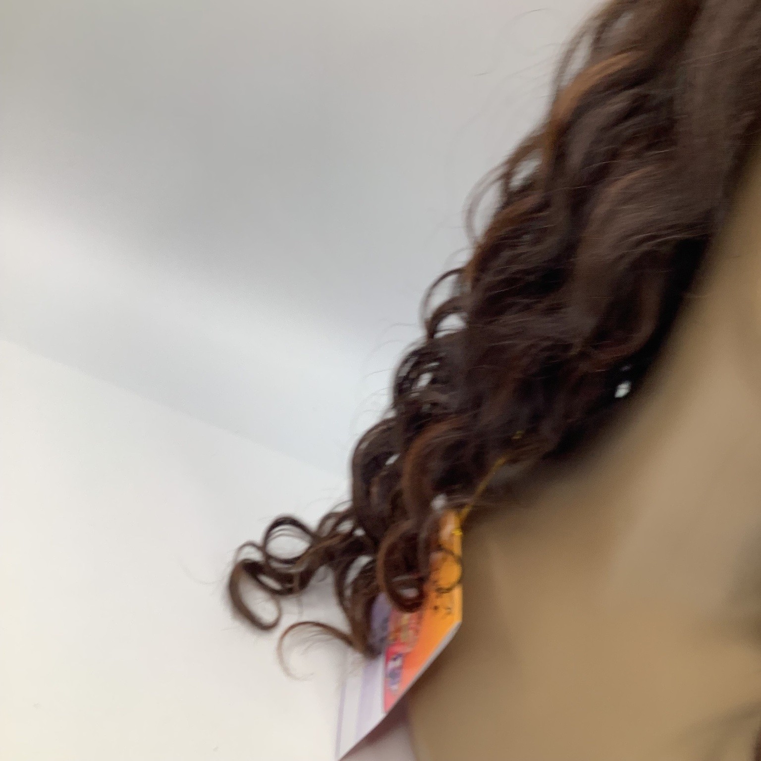 SIGNATURE S.K.909 Synthetic Wig Wavy F4/30 Dark Brown Auburn Highlights