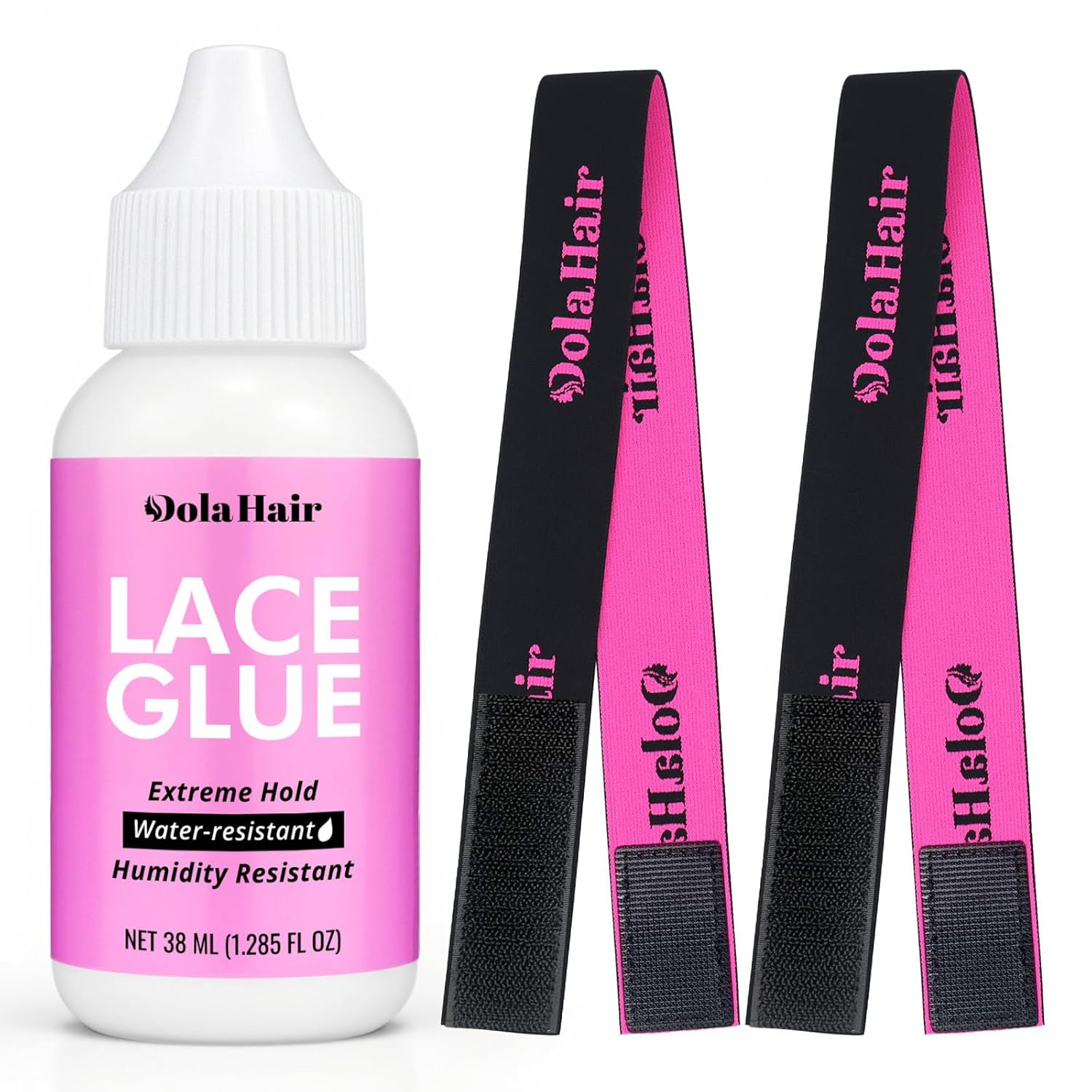 Extreme Hold Lace Glue for Wigs, Waterproof, Invisible Bonding, 1.3 Ounce