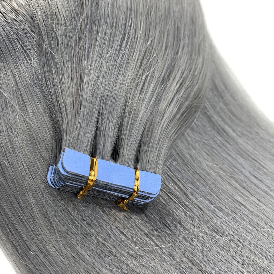 Invisible Tape In Hair Extensions 100% Real Human Hair Highlight Fashion Hair