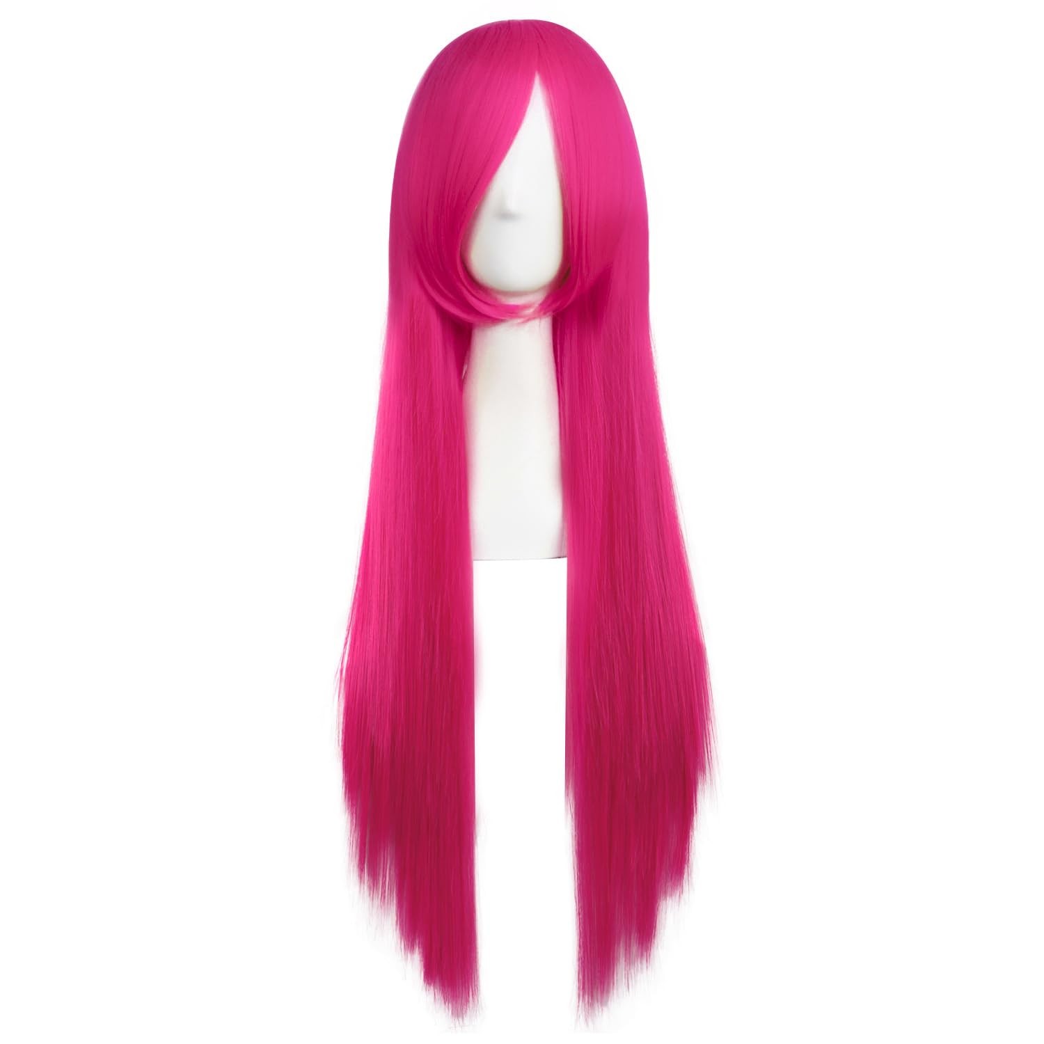 MapofBeauty 32 Inch/80 cm Long Straight Anime Costume Cosplay Wig Party Wig H…