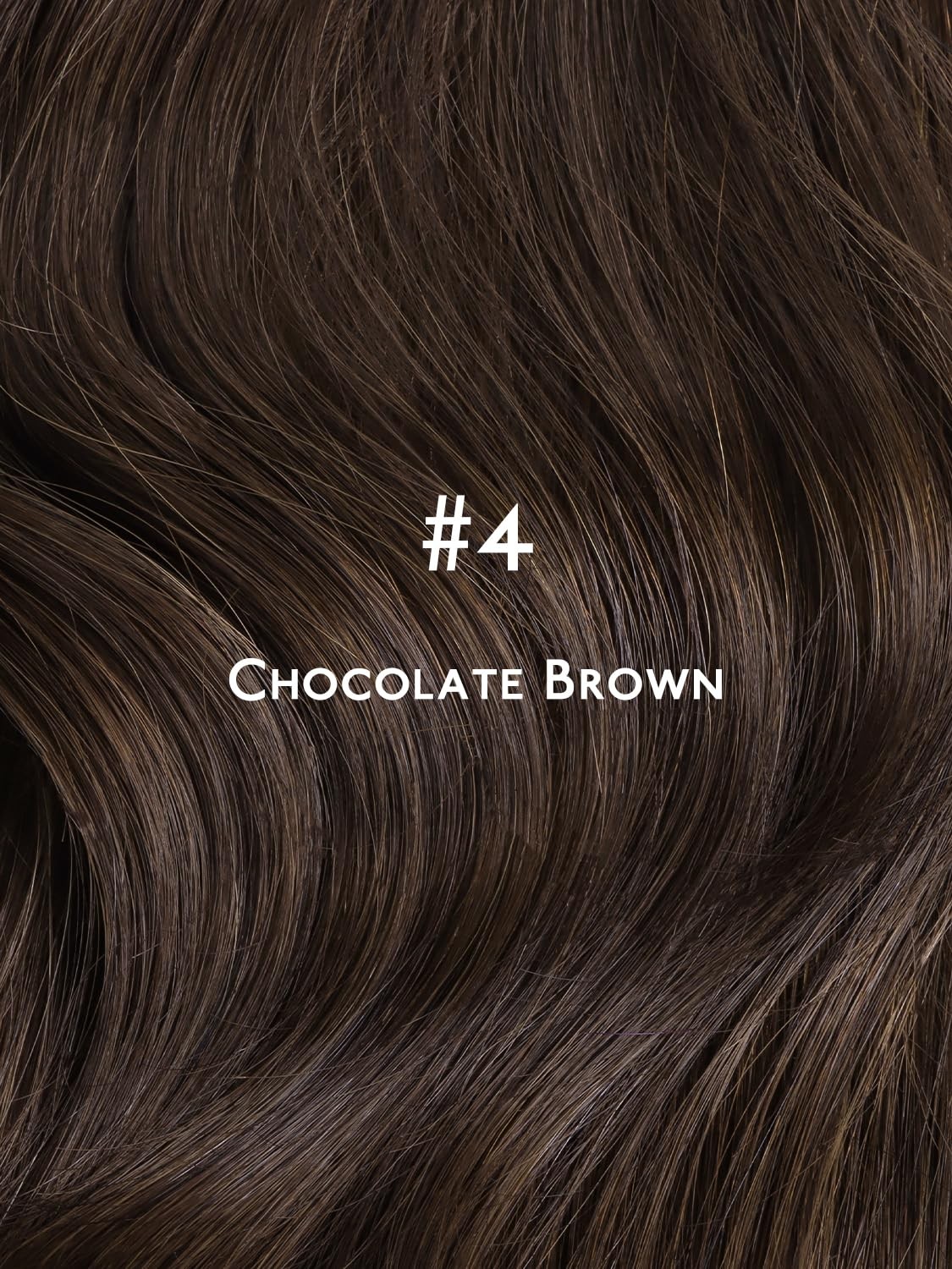 Tape in Hair Extensions 20 Inch 20g 4pcs Chocolate Brown 8cm – Invisible Remy
