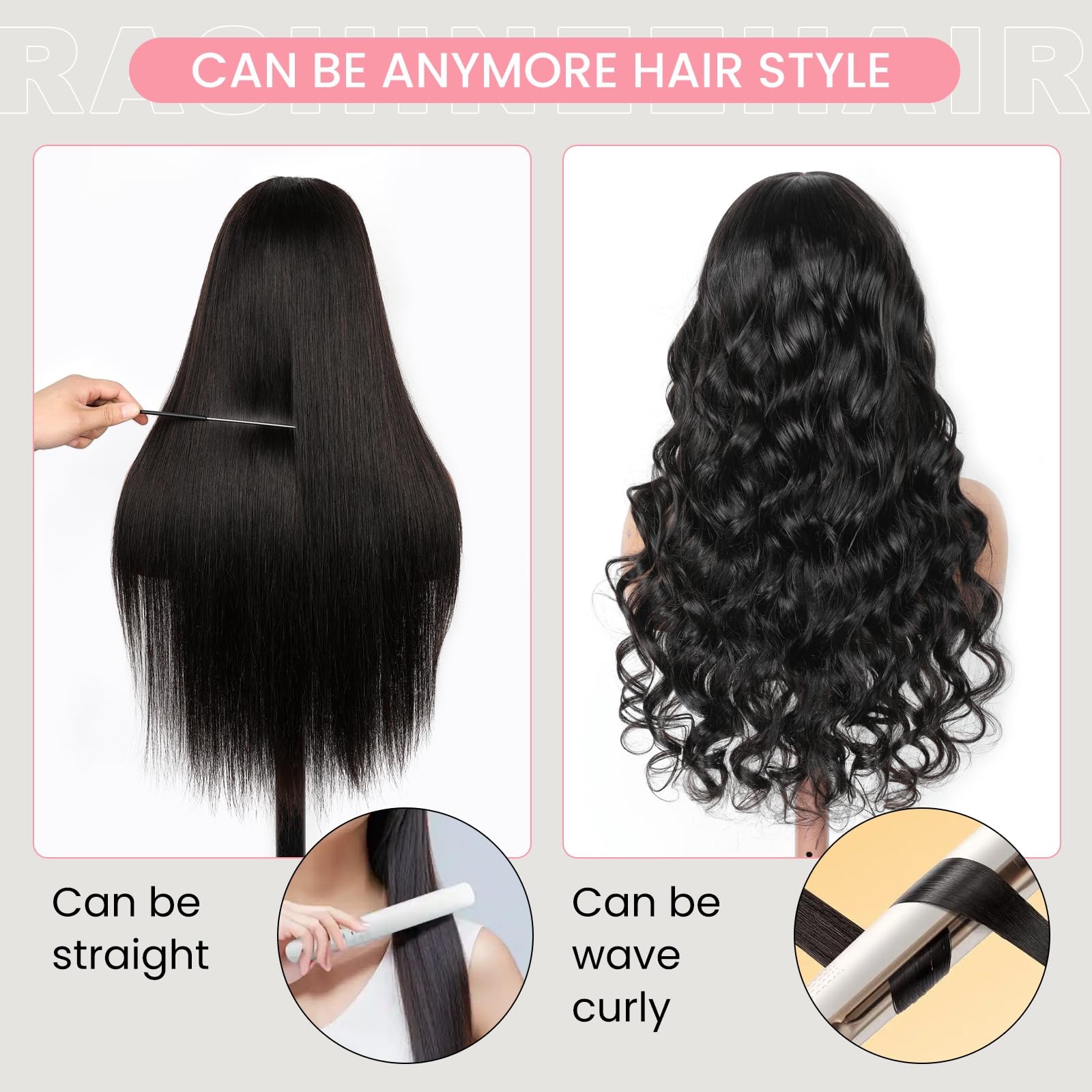 Rashinee Hidden Strap Body Wave 360 Lace Front Wigs Human Hair 360 Full Lace