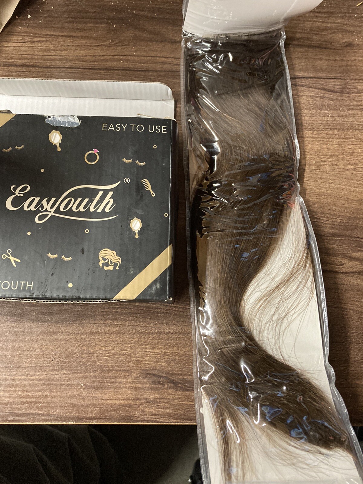 Easyouth Real 14” #2 ST 70G Flip In Extension Brown