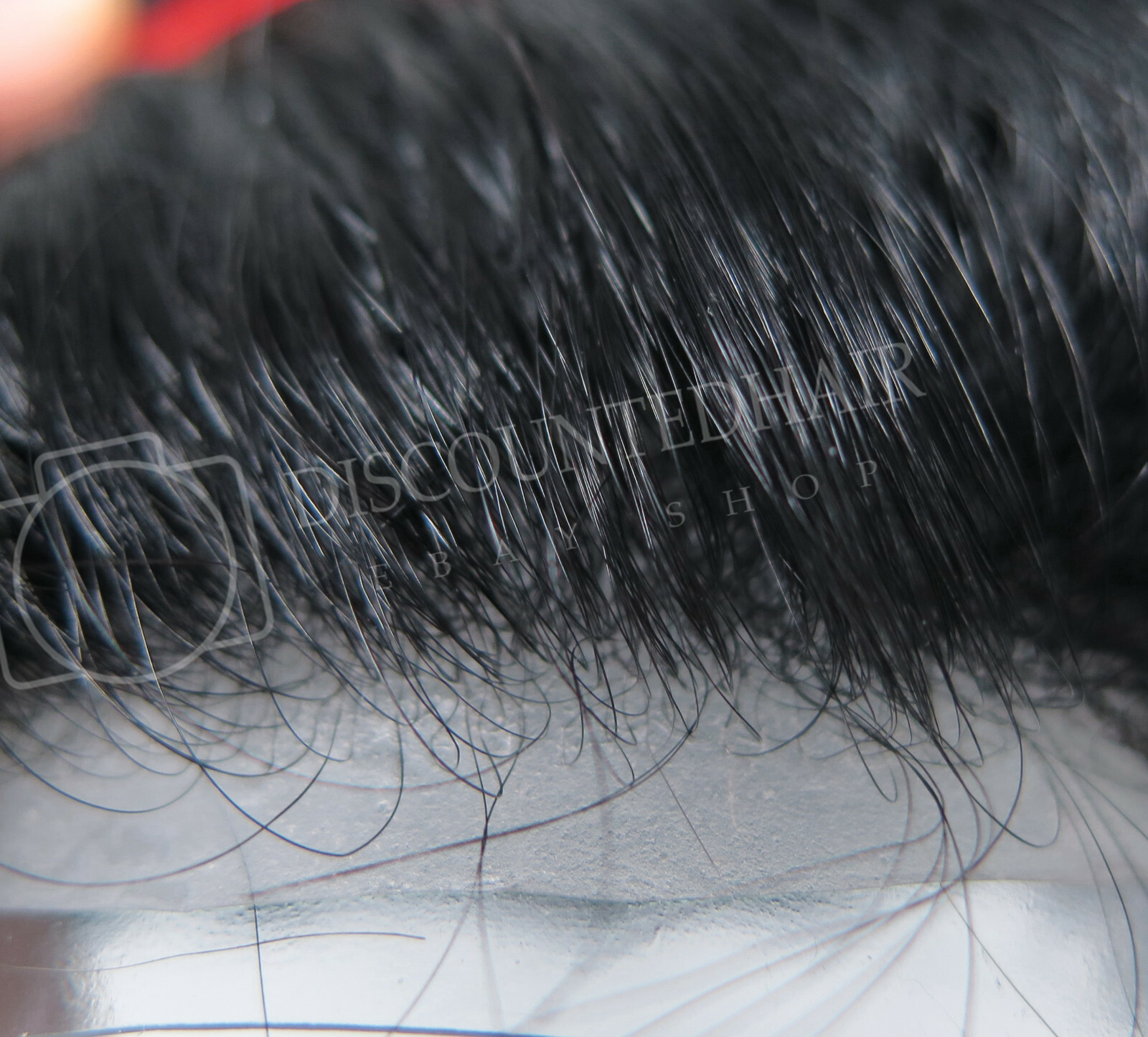 Natural Thin Skin Human Hair Replacement System Mens Toupee Hairpieces 8×10 #1