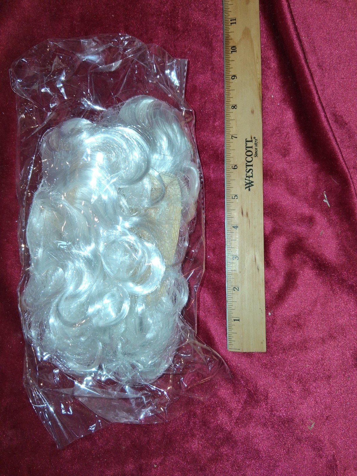 Vtg George & Martha Washington Costume Wigs Set Colonial 1776 Reenactment Pair