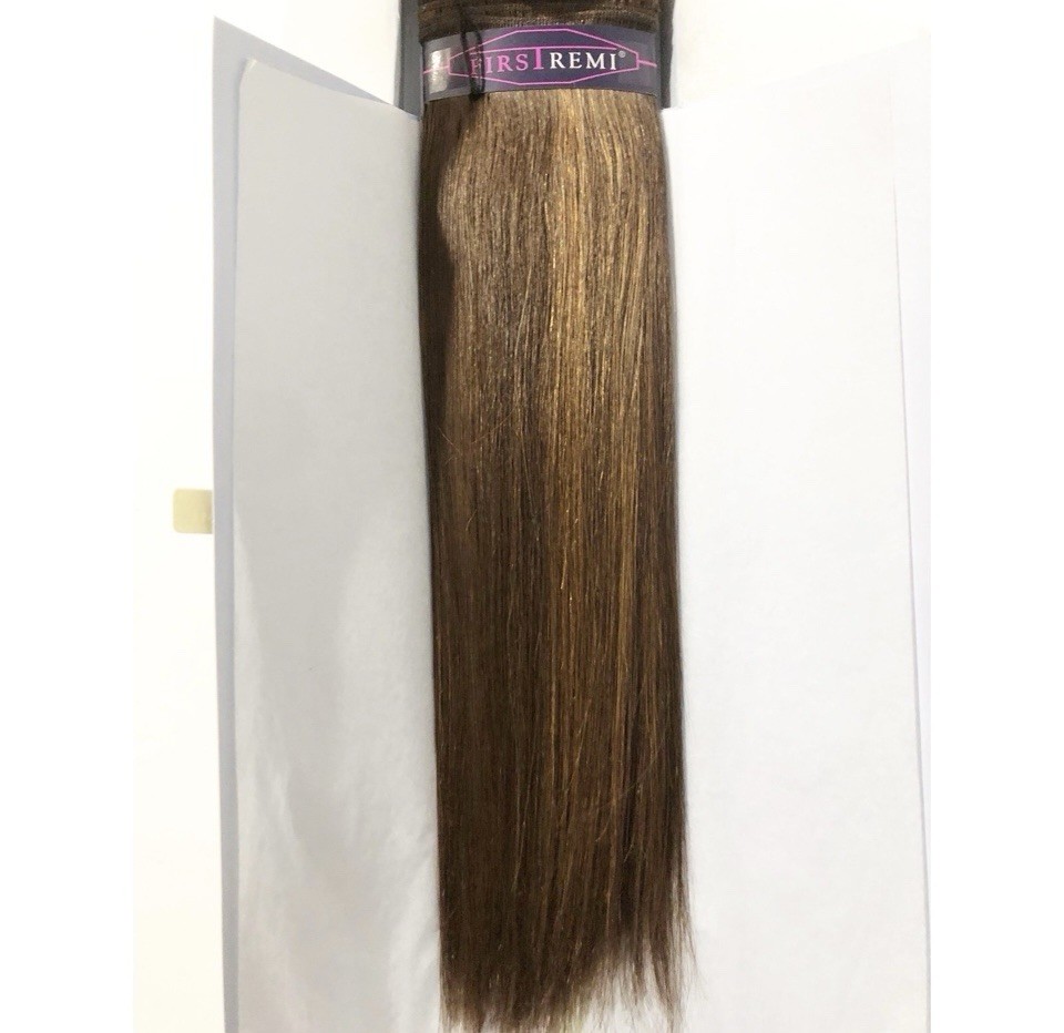 Bobbi Boss First Remi Premium Human Hair, 12” NEW, Prime Yaky Remi, Color-P4/30