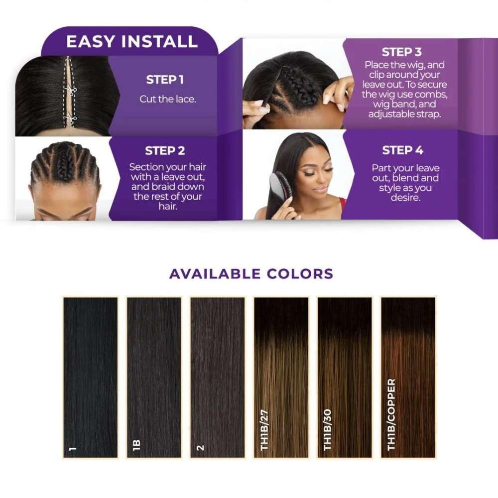 Sensationnel Curls Kinks & Co V-Part Wig – V-Unit 1