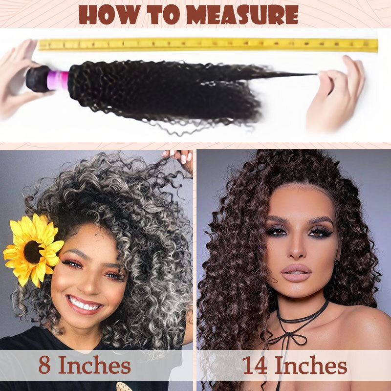 Women Deep Water Wave Crochet Braids Twist Hair Extension Afro Curly Kinky Hair