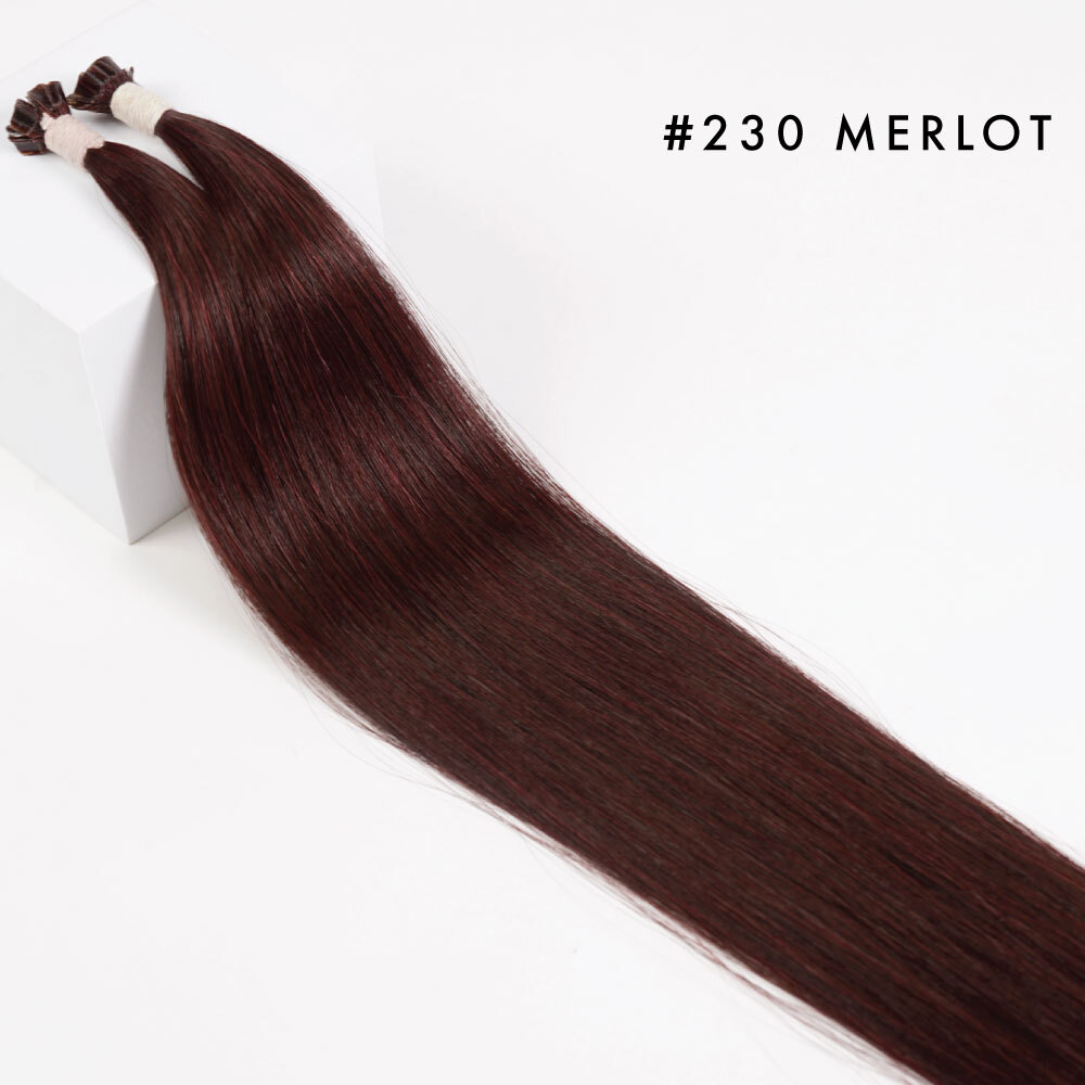 The Hair Shop 808 K Tip Hair Extensions, U Tip Human Hair Keratip 16″ & 20″ 56g