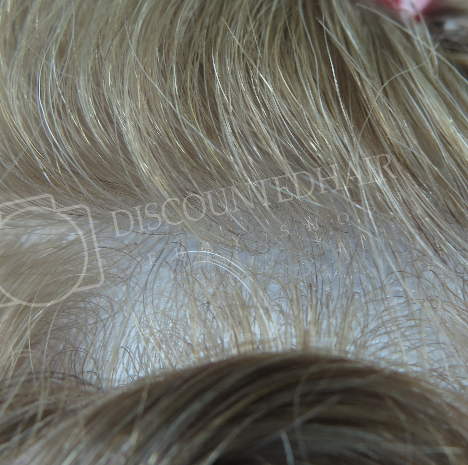Micro Thin Skin Hair Replacement V-loop Toupee System Natural Hairline XTS#2020