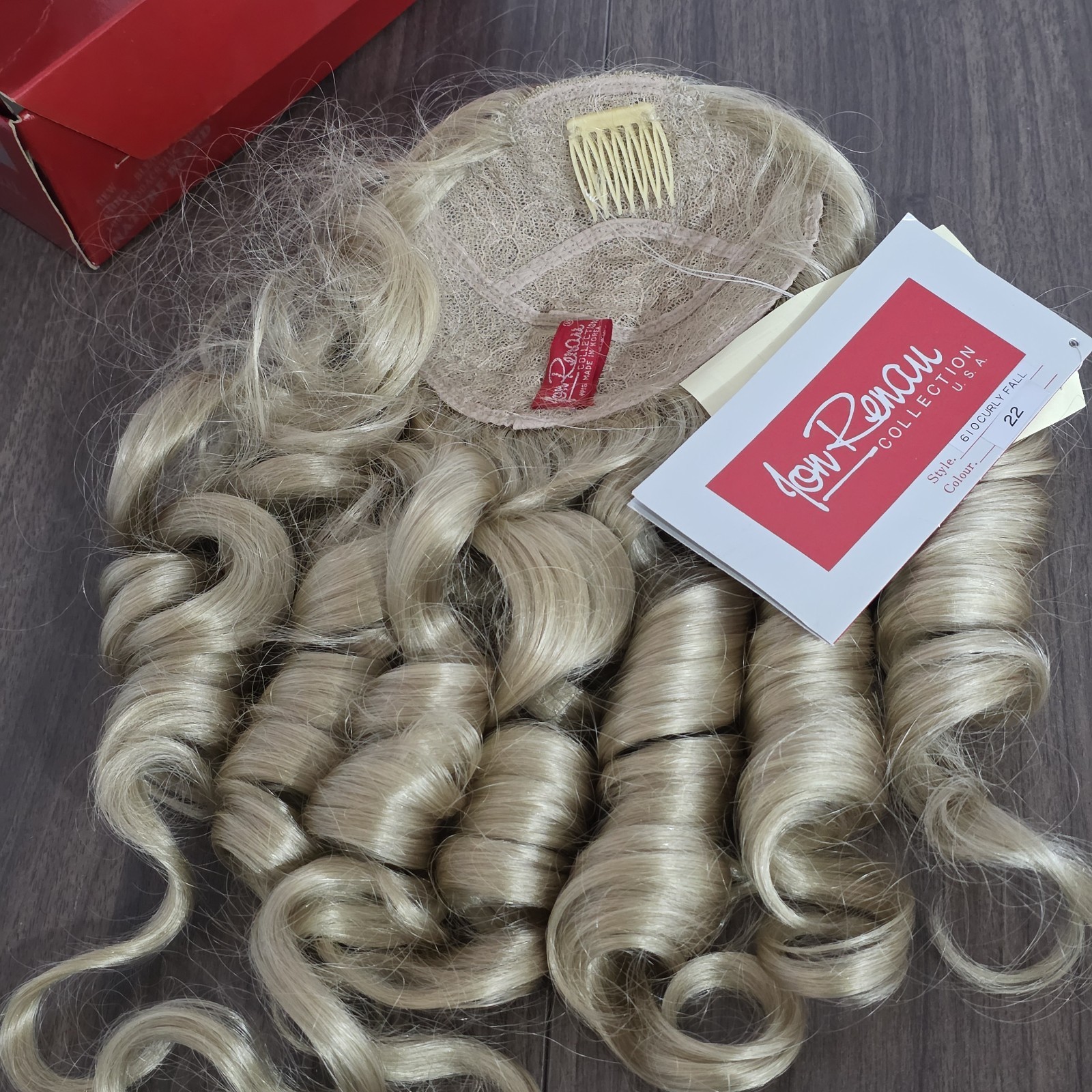 Lot of 15 Vintage Jon Renau Synthetic Wigs – Various Styles and Colors