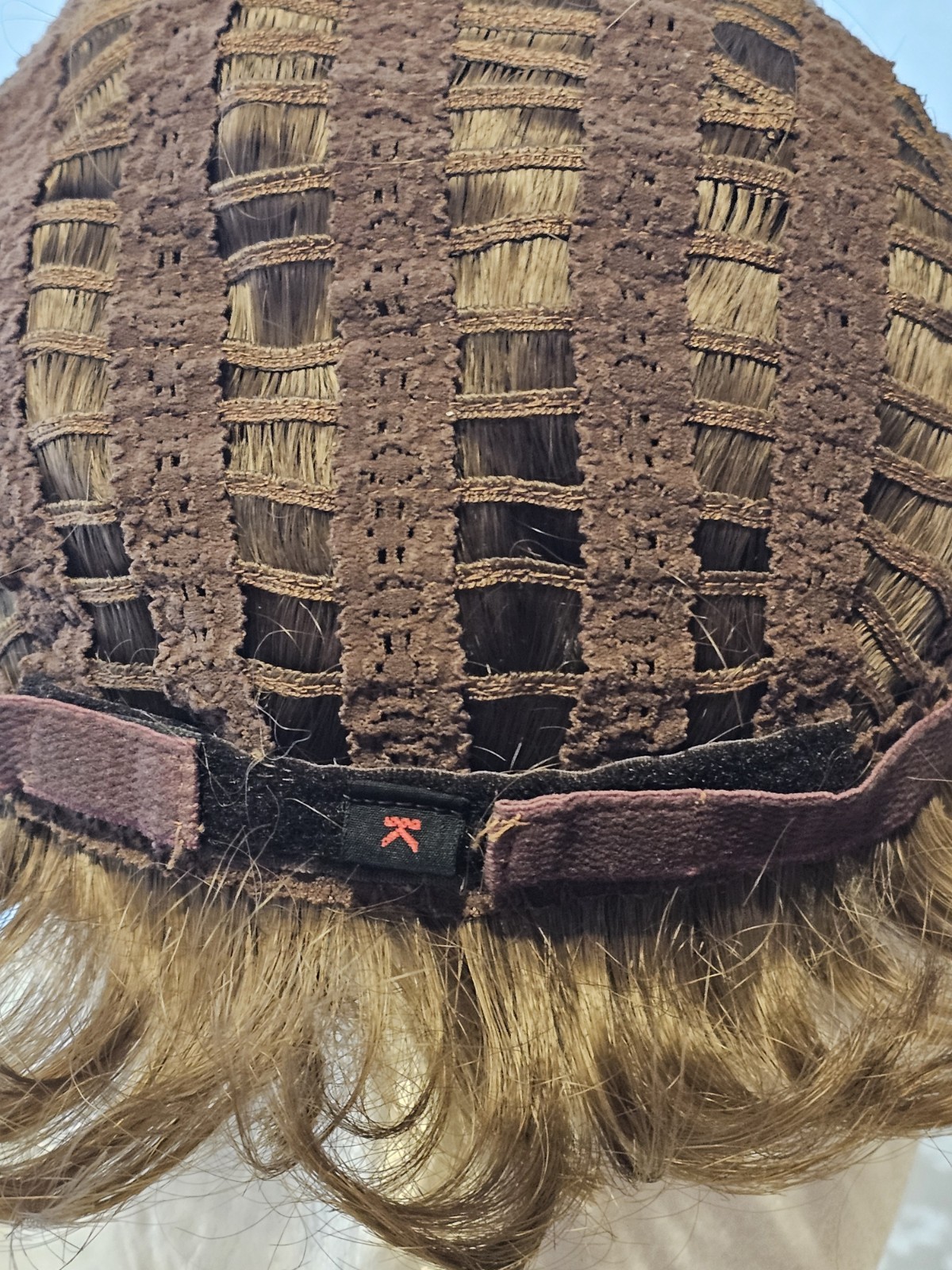 Vintage Wig Exquisite Capless Brown Wig by Karl of Vienna Feather Weight 22