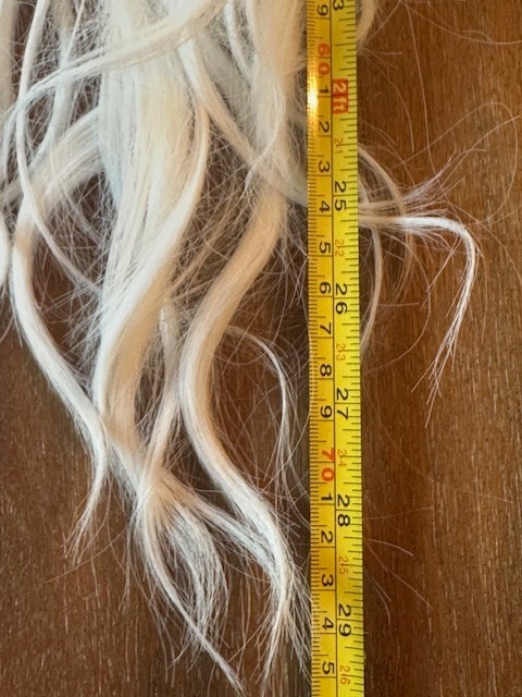 Full White Wig Long Curly Straight Synthetic Hair Cosplay Party Halloween Dress