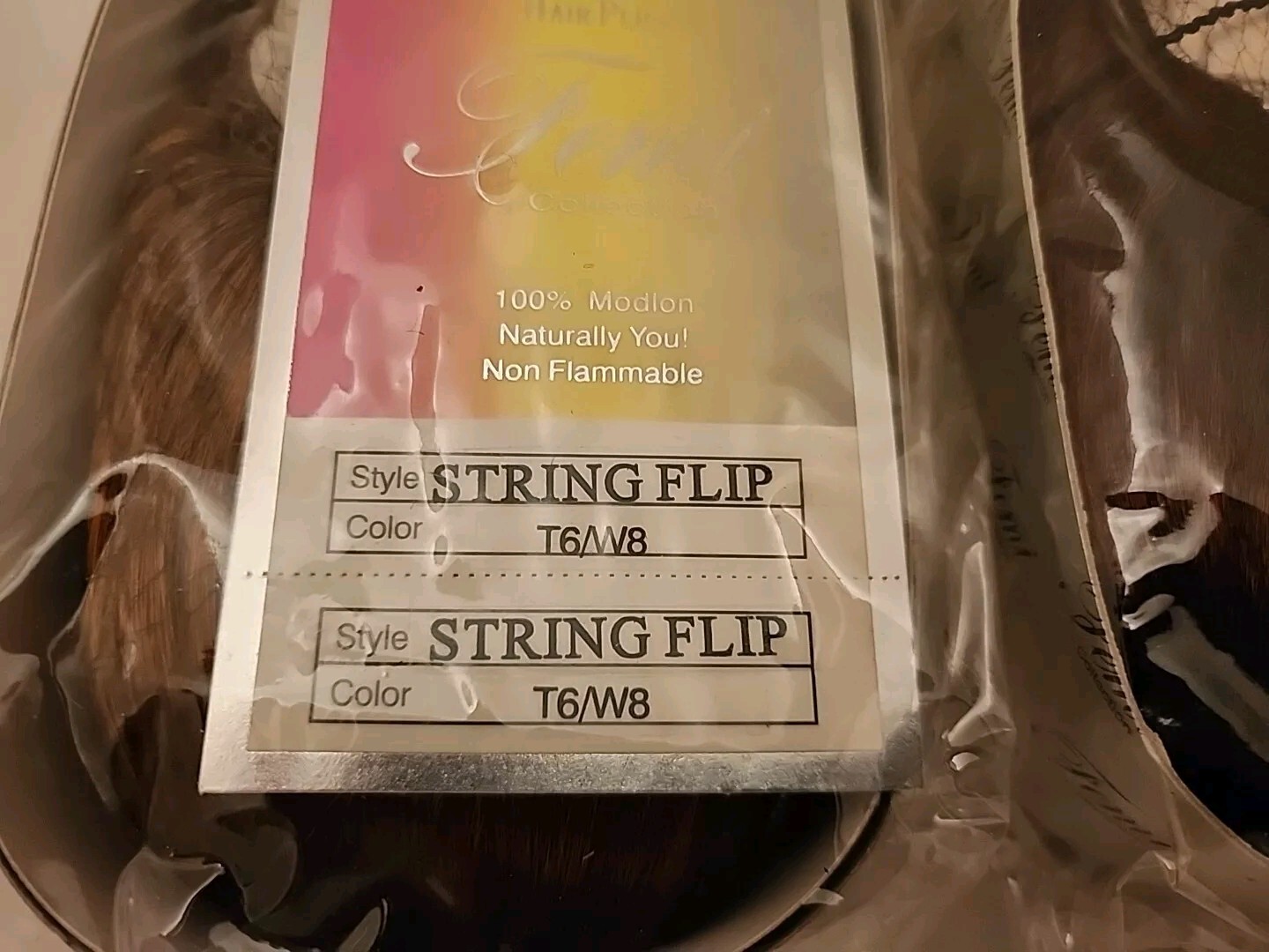 2 Lot Femi Collection String Flip Colors T6/W8 & T13/350 Both Auburn Shades