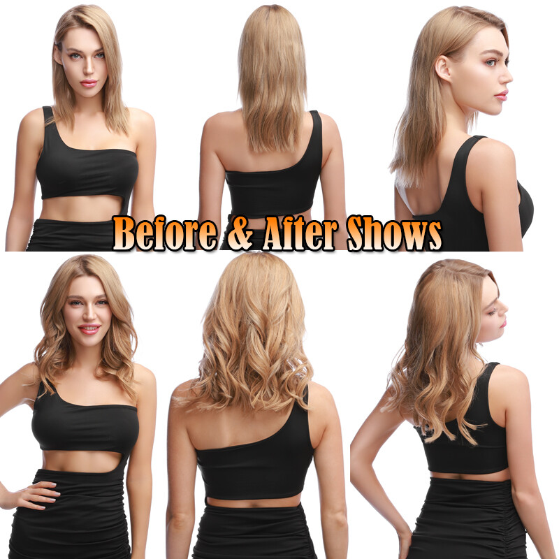 100g Tape In Human Hair Extensions Full Head Skin Weft Brown Ombre 40pcs Long US