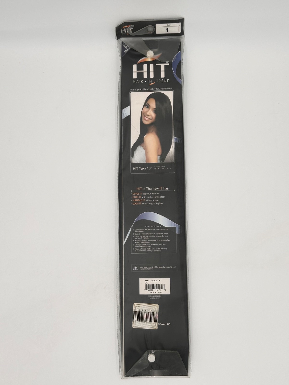 HIT Hair In Trend Yaky 18” Blend Human Hair Weave 1.