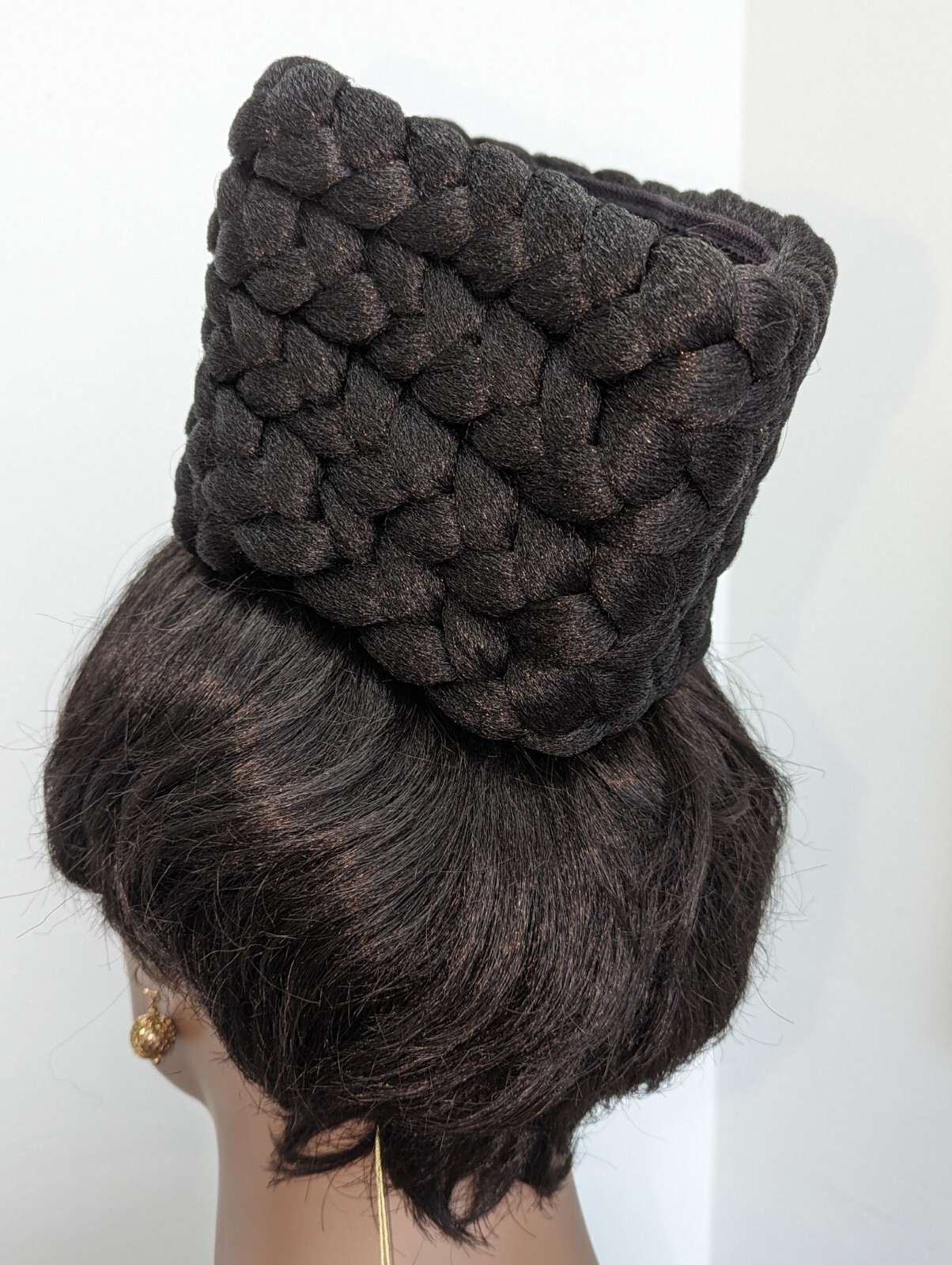 Synthetic African Queen Braid Fantasy Hairpiece Weddings Hair Shows Parties