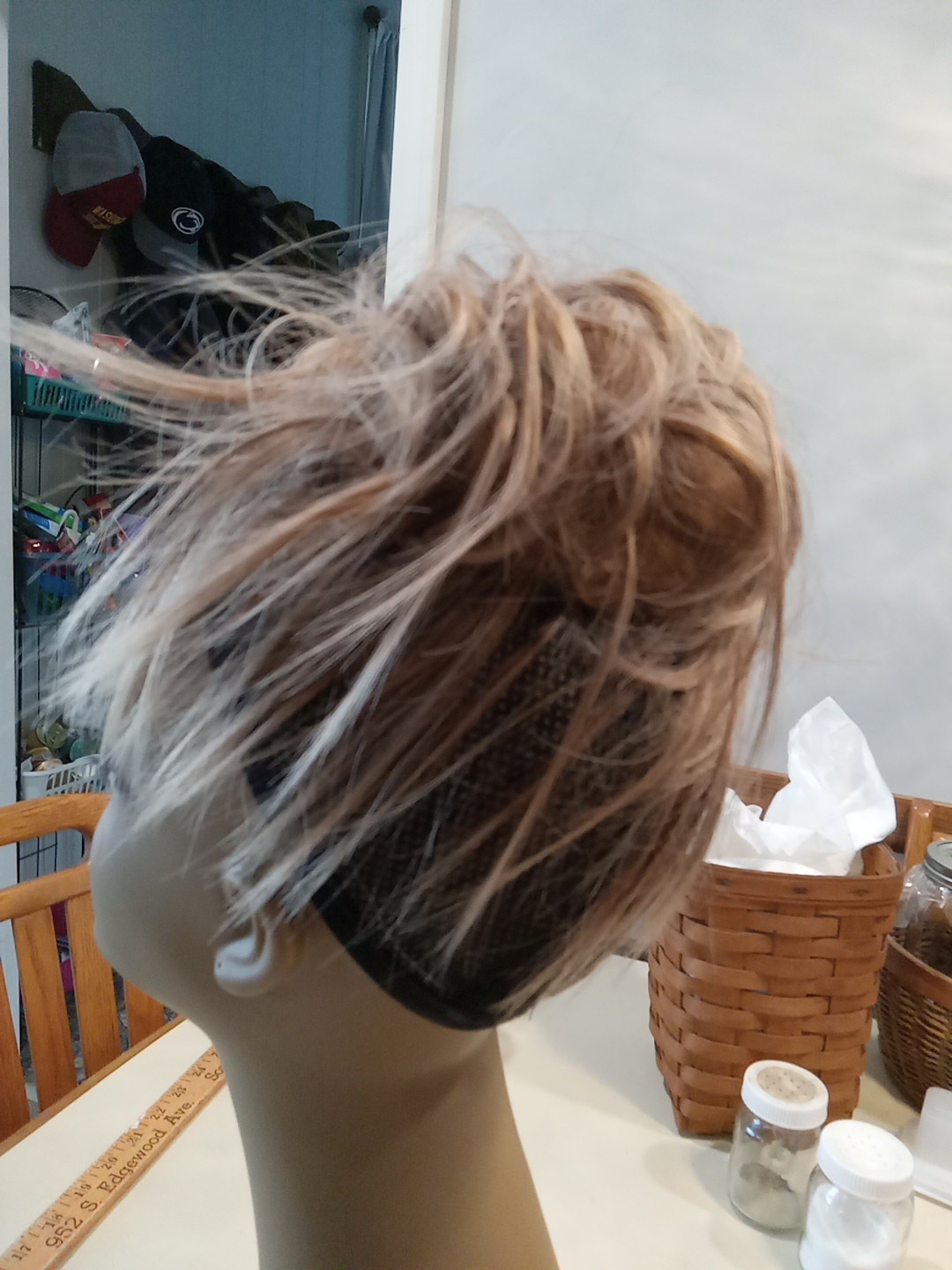 Messy Hair Bun Tousled Updo Hair Scrunchies Extension