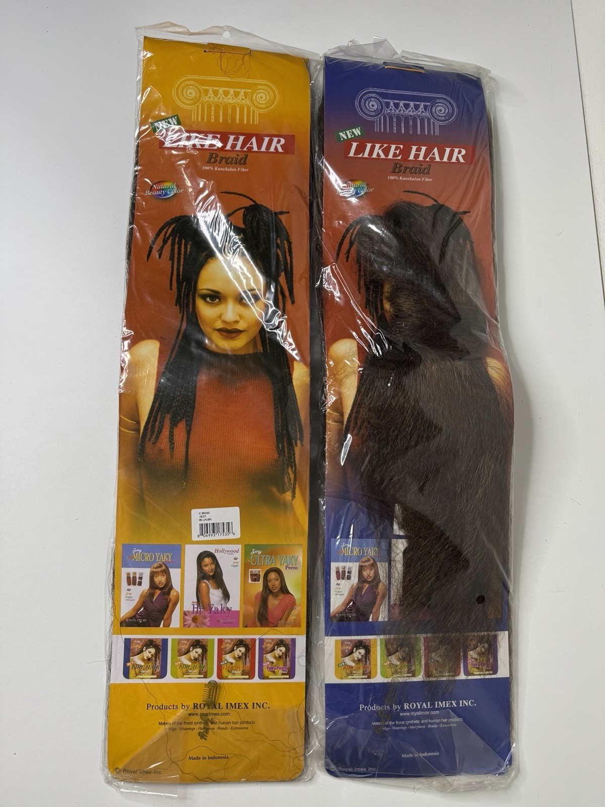 Like Hair Braid 100% Kanekalon Fiber 2 Packs Royal Imex