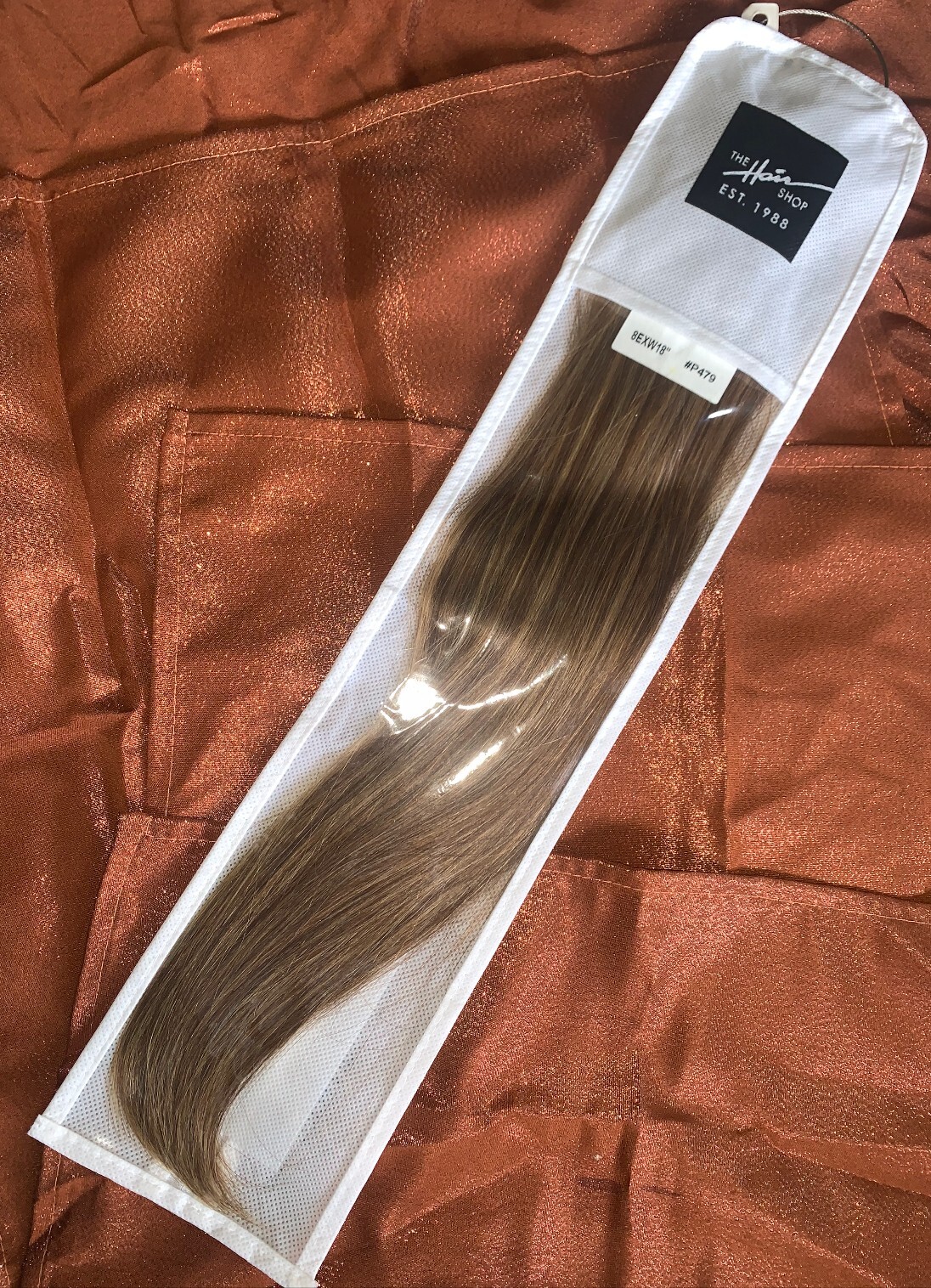 The Hair Shop 808 Excl. 18″ Remy Human Hair for Weaving (P479 Caramel)